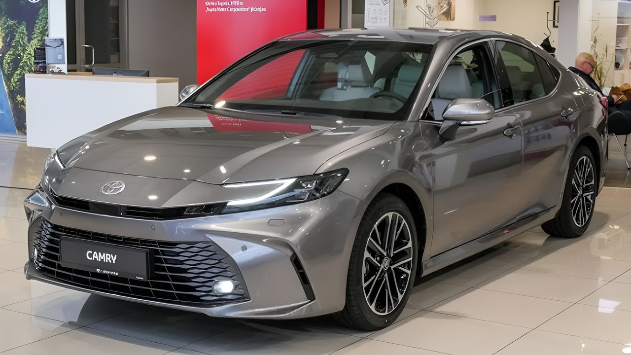 Toyota Camry 2025: शानदार डिज़ाइन और हाईटेक परफॉर्मेंस के साथ देखिए इसकी कीमत और बेहतरीन फीचर्स!